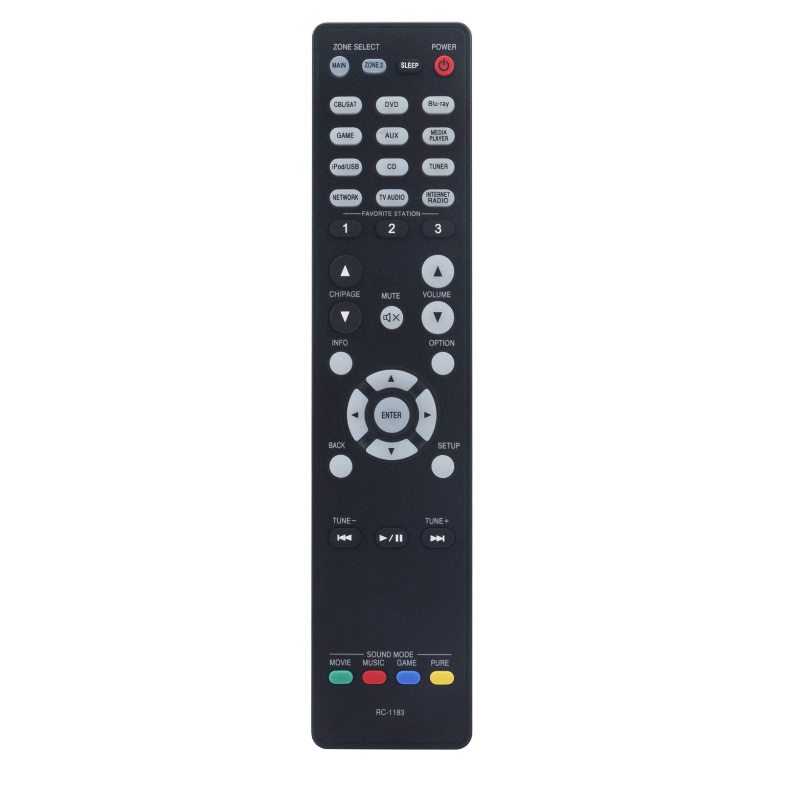 SG ギアリモコン Amazon.com: RC-1183 Replacement Remote Control fit for Denon