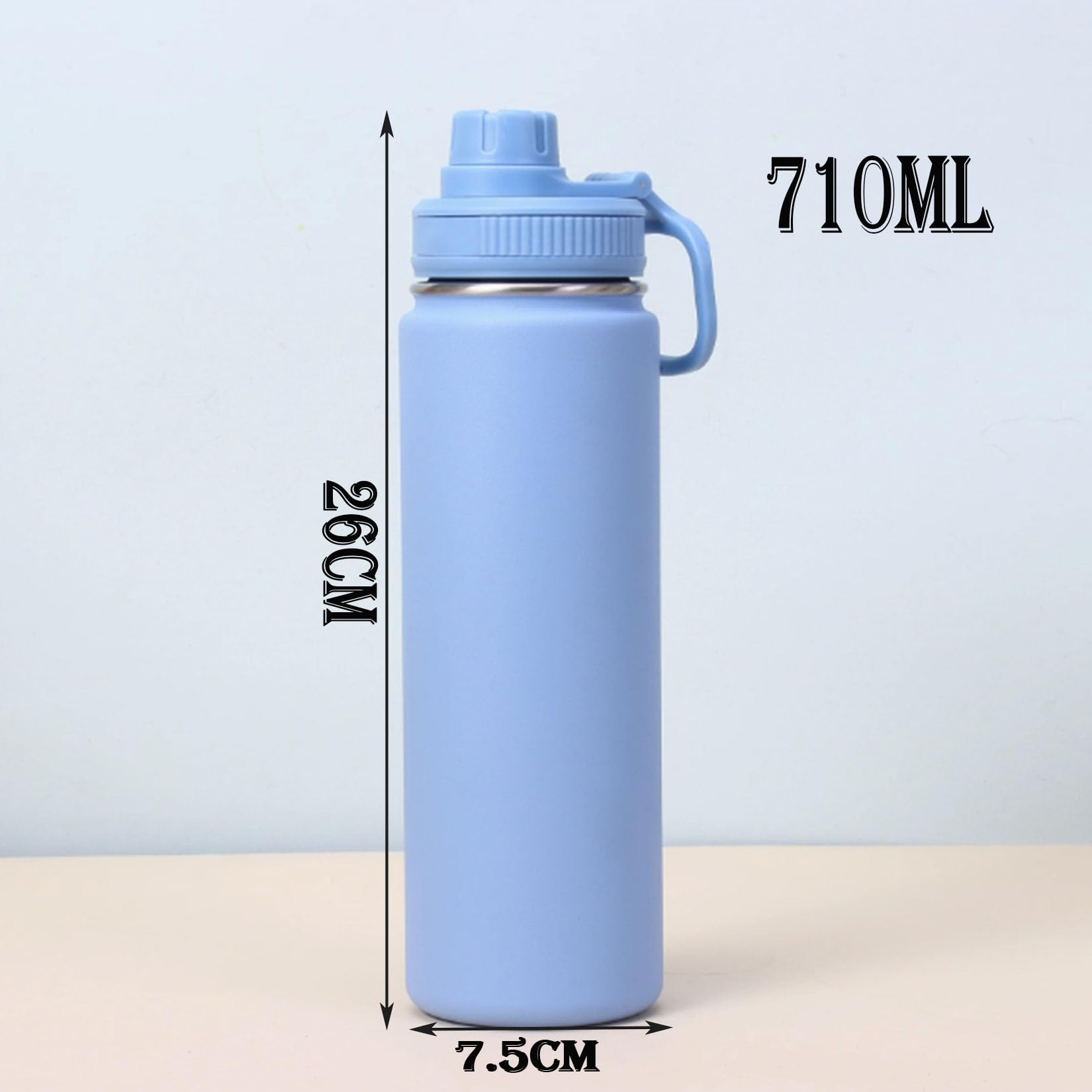 tazas de café de viaje, tazas de calor, Taza de viaje, térmica de acero inoxidable, termo, vaso a prueba de fugas, taza de café 750 ml, jarra espacial de acero inoxidable 304, jarra de montañismo, ais