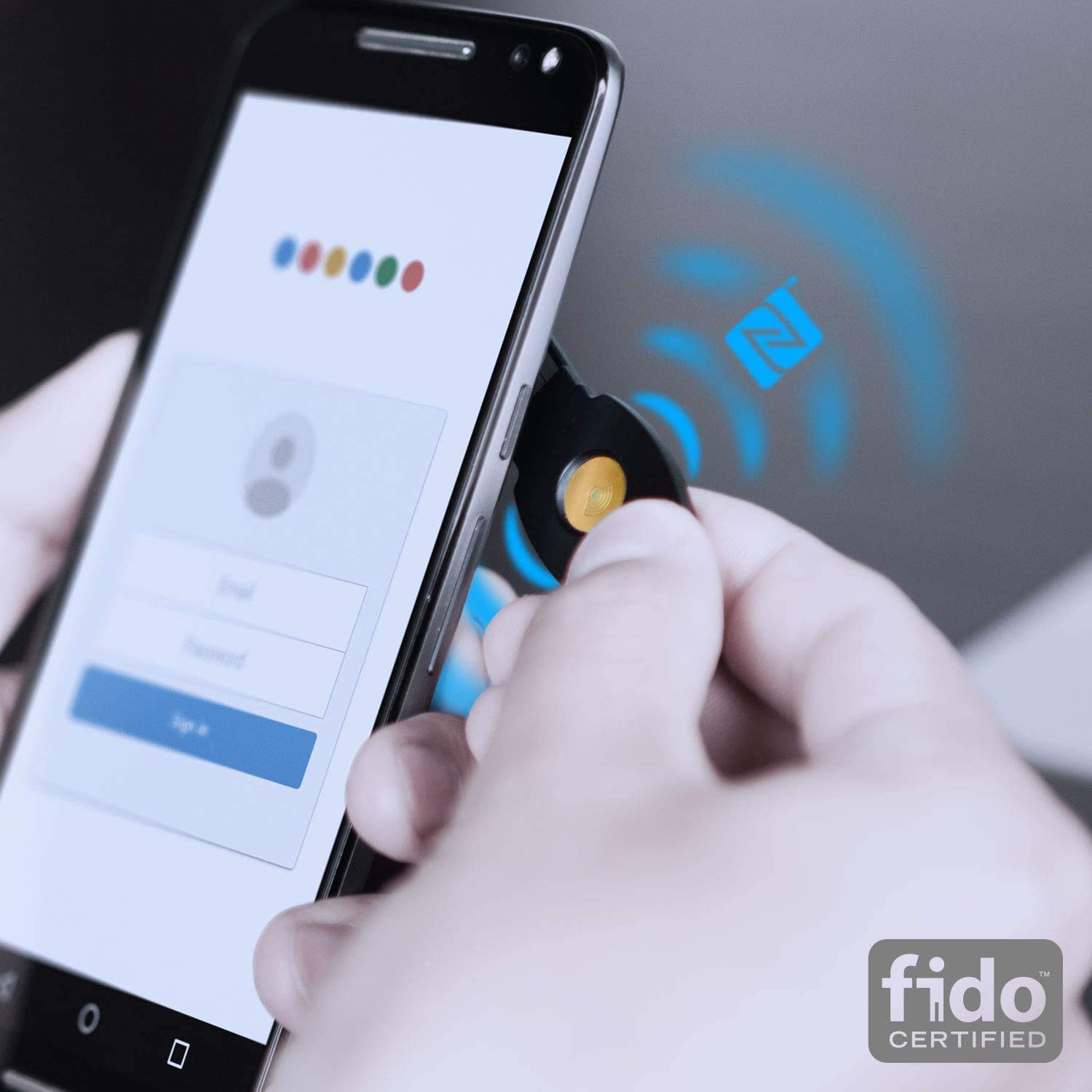 ePass K9 USB A NFC - Autenticador de dos factores (2FA) - Autenticación multifactor (MFA) - Llave de seguridad del dispositivo - Certificado FIDO U2F + FIDO2 - Logra una protección avanzada