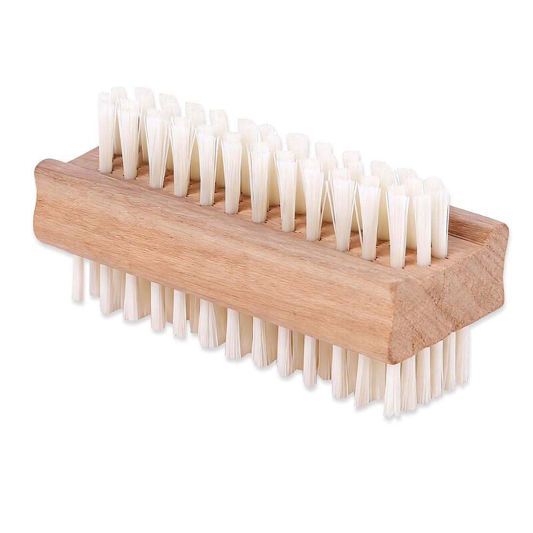 Double Sided Nail Brush with Soft Cleaning Bristles Manicure Pedicure Tool