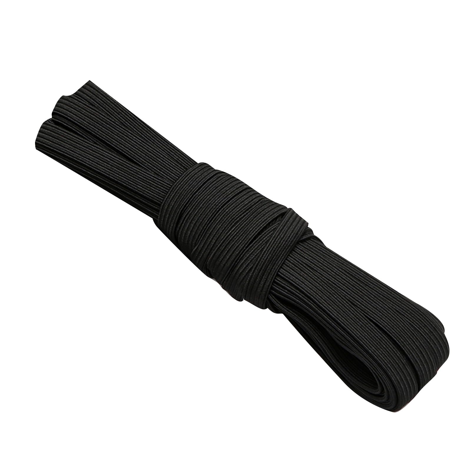 Tsophreniq 5m / 10m / 20m Double Layer Elastic Band Elastic Sewing Tape Stretch Strap Wide Flat Stretch Band