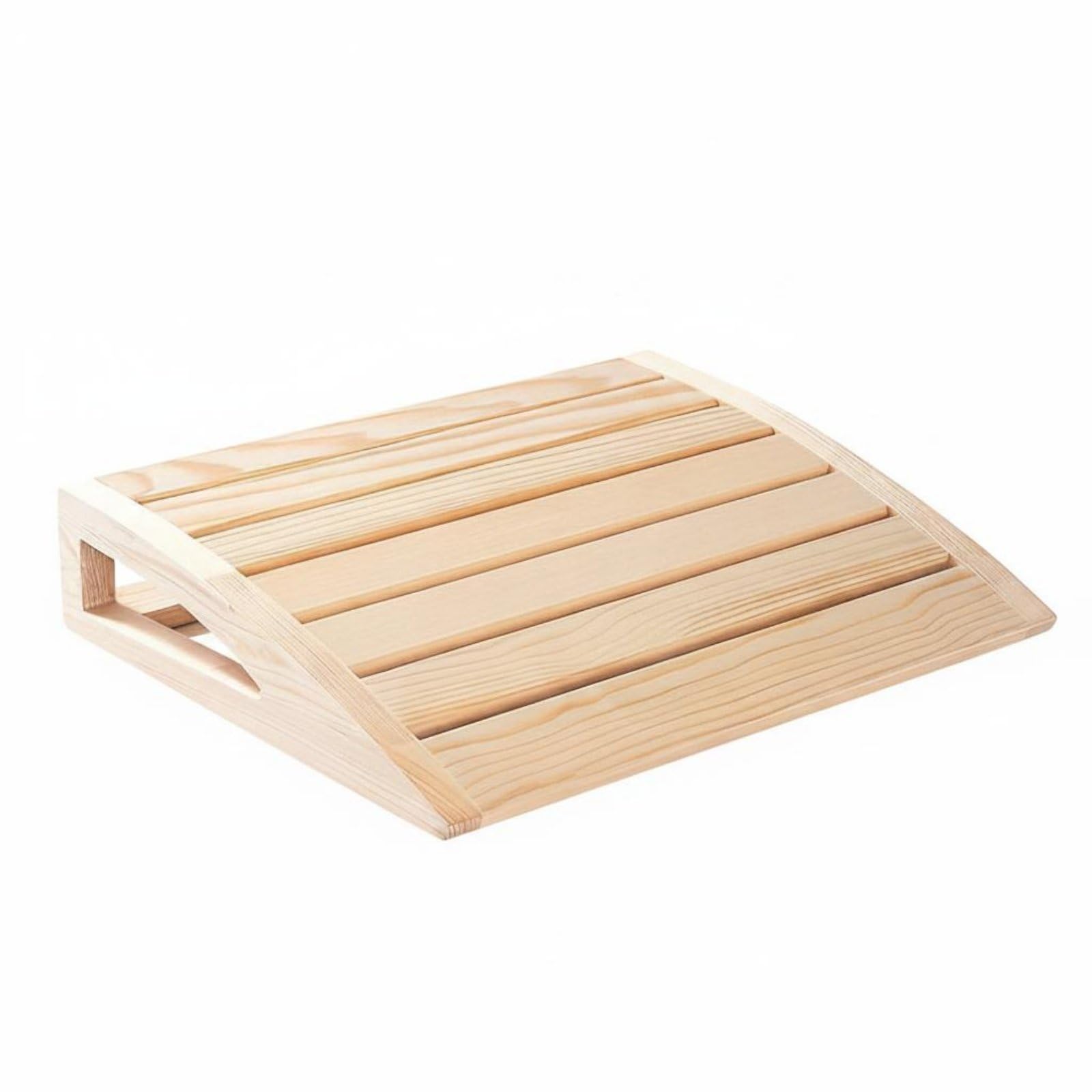 BNF® Natural Wood S-Shaped Sauna Backrest Curved Shape Wooden Heat-Resistant Wave Support Easy to Use for Steam Room, Solid Headrest | Parts & Accessories Pools Spas Yard Garden Outdoor-image-41