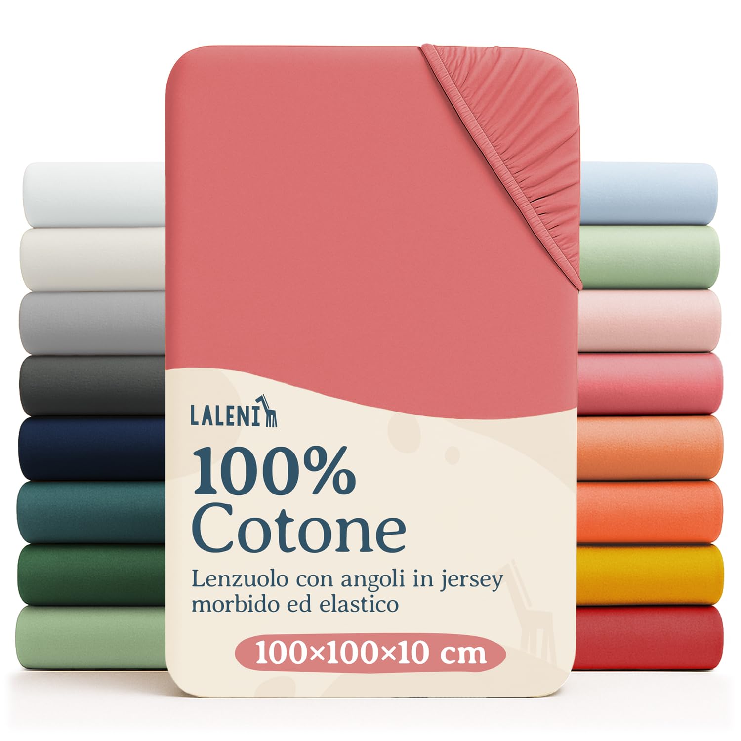 Laleni Sabana Bajera 60to70x120to140x15cm Oeko-Tex - sabanaja Bajera 100% Algodon para Cama de Infantil Set de 2-Ropa de Cama Infantil - para Cuna Bebe Color Moonlight Grey - Gris — view 37