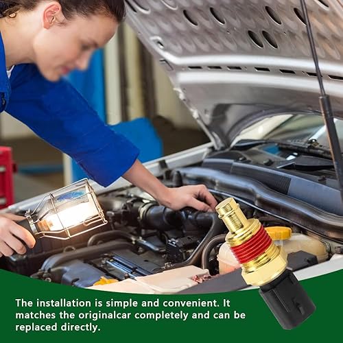 Miniatura 6 de Sensor de temperatura del refrigerante del motor, sensor de temperatura para automóvil, accesorios de sensor de temperatura del agua del motor