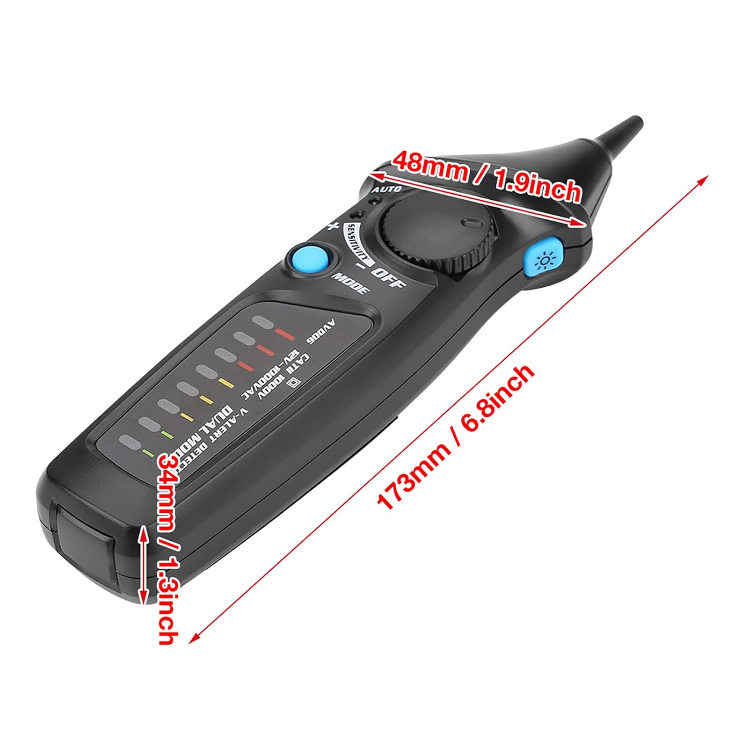 LUCKDANO AVD06 with dimensions labeled