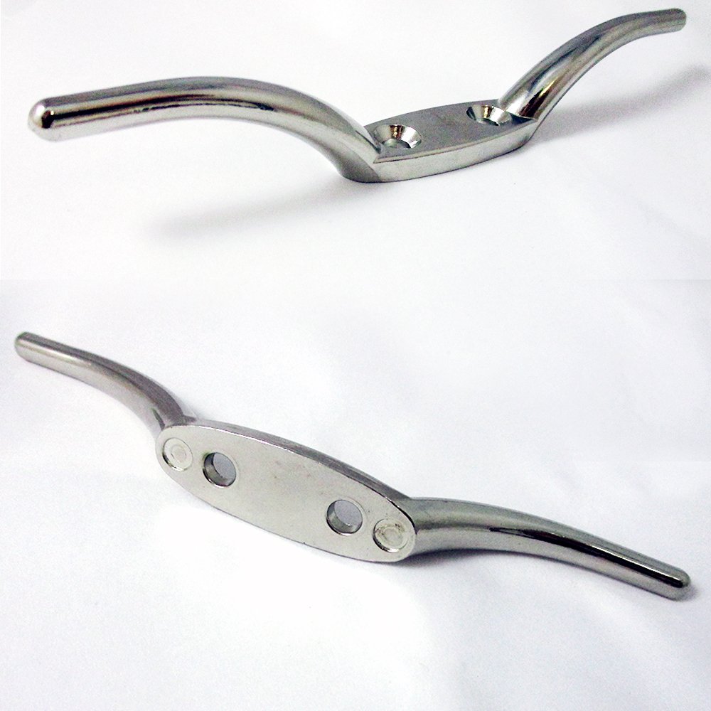 10 Rope Cleats Stainless Steel 6