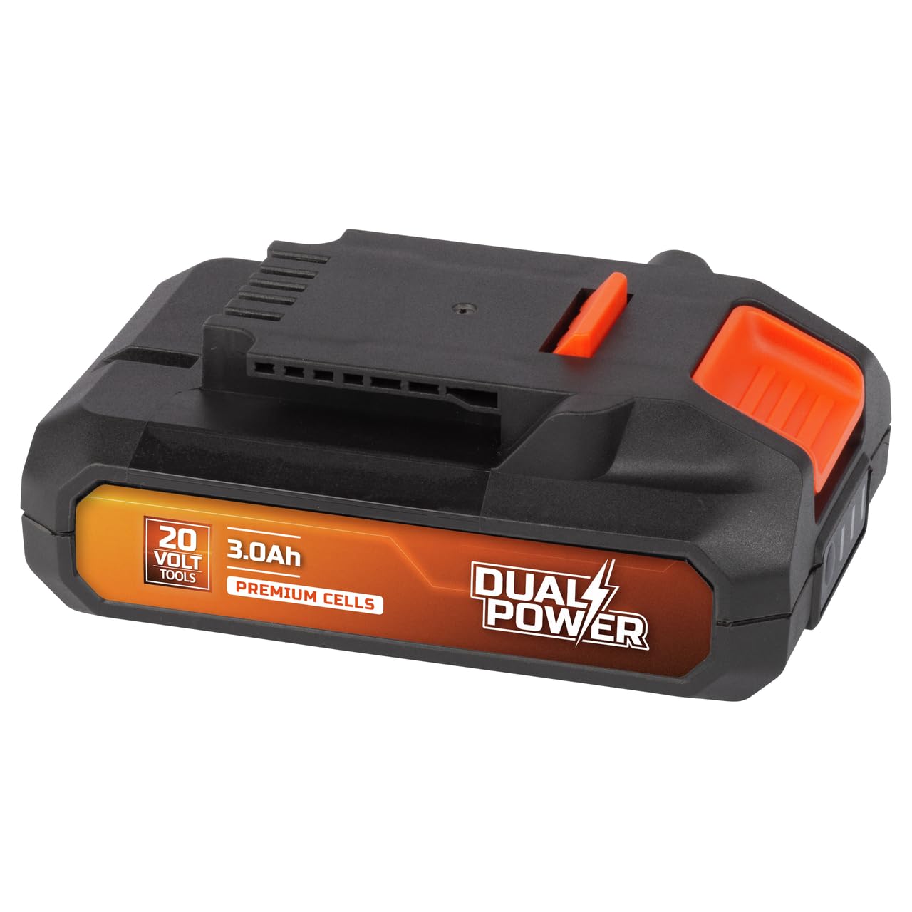 Powerplus Batteria da 20 V 3,0 Ah, per tutti i dispositivi da 20 V della gamma Dual Power, elettrodomestici e attrezzi da giardino