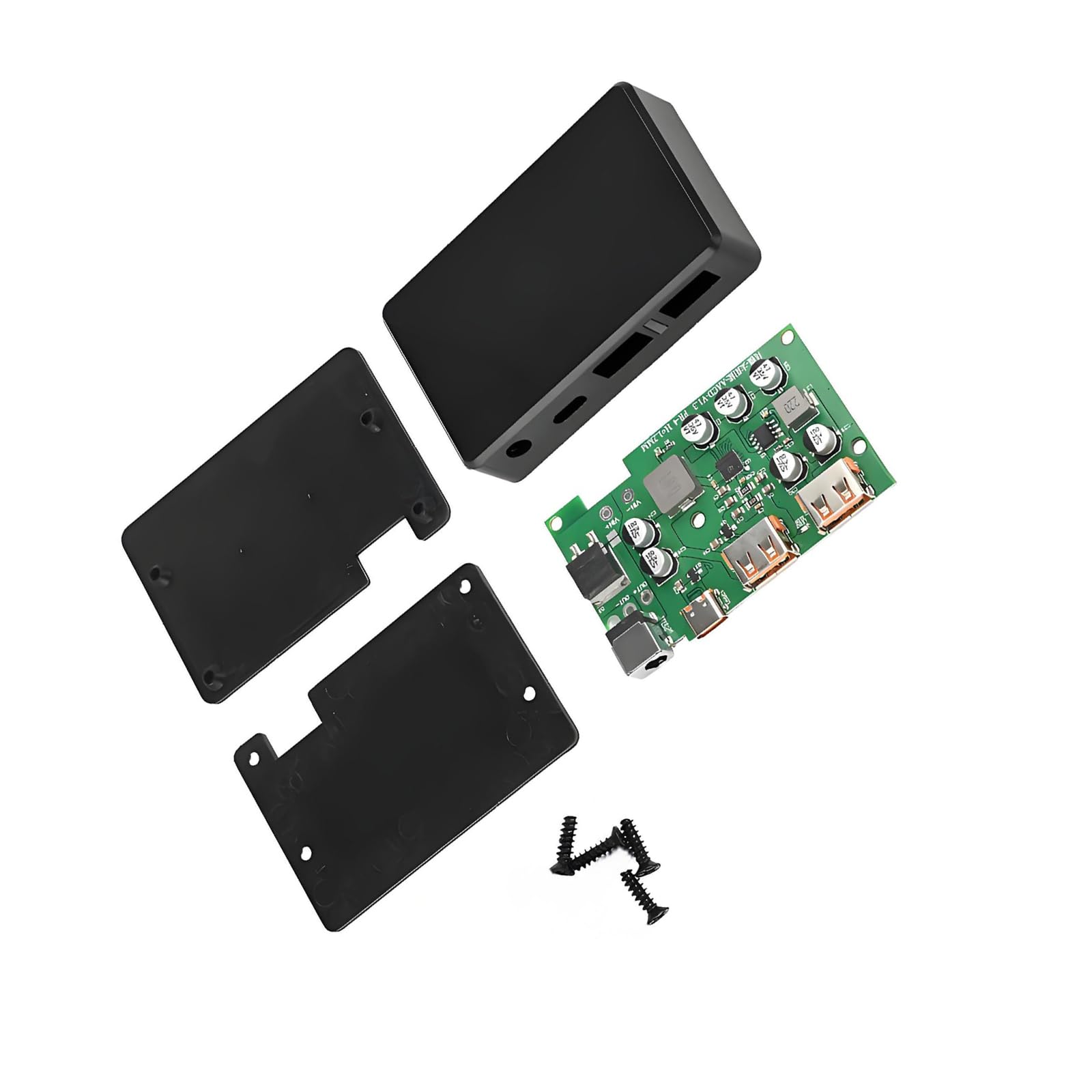 5V 9V 12V Solar Regulator Solar Inverter Charging Controller Double USB Type C Port Fast Charging Module for Phone Photovoltaic Panel Power Regulator
