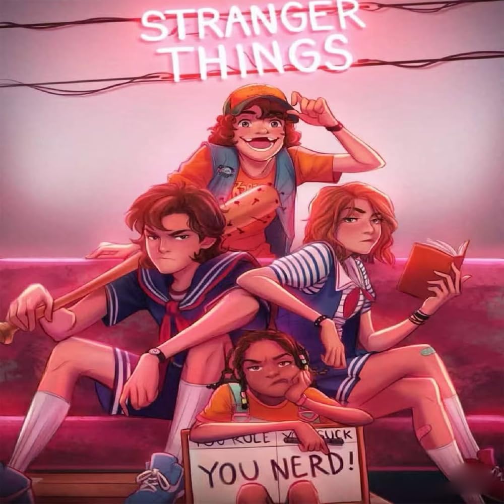 100 Autocollants Stranger Things - Décalcomanies Imperméables Pour Bouteille, Laptop, Skate