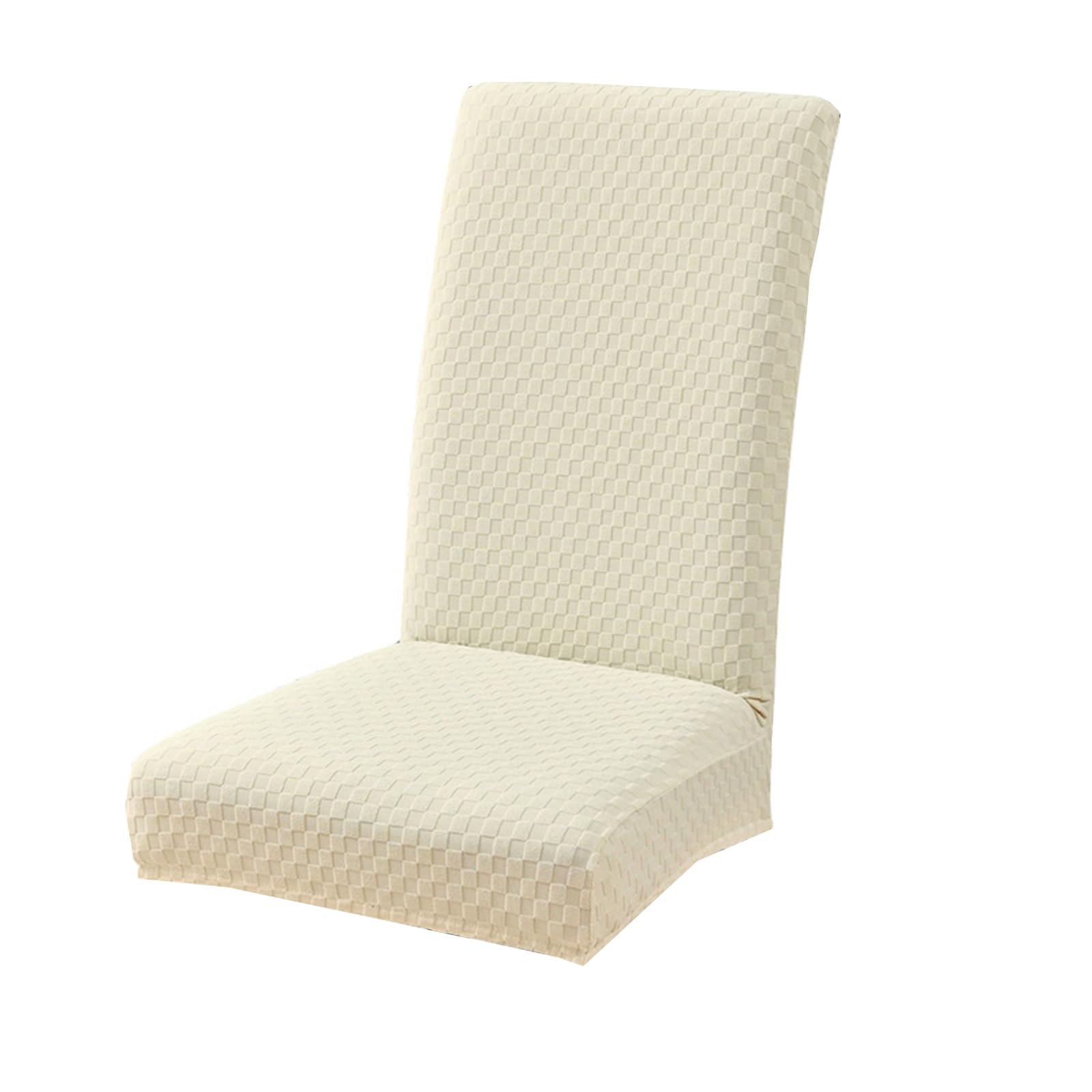 Buxuaaaa Stretchable Spill Proof Chair Slipcovers with High Elastics Polyester Fabric for Home Hotel Dining Room Furniture Elastics Chair Slipcover