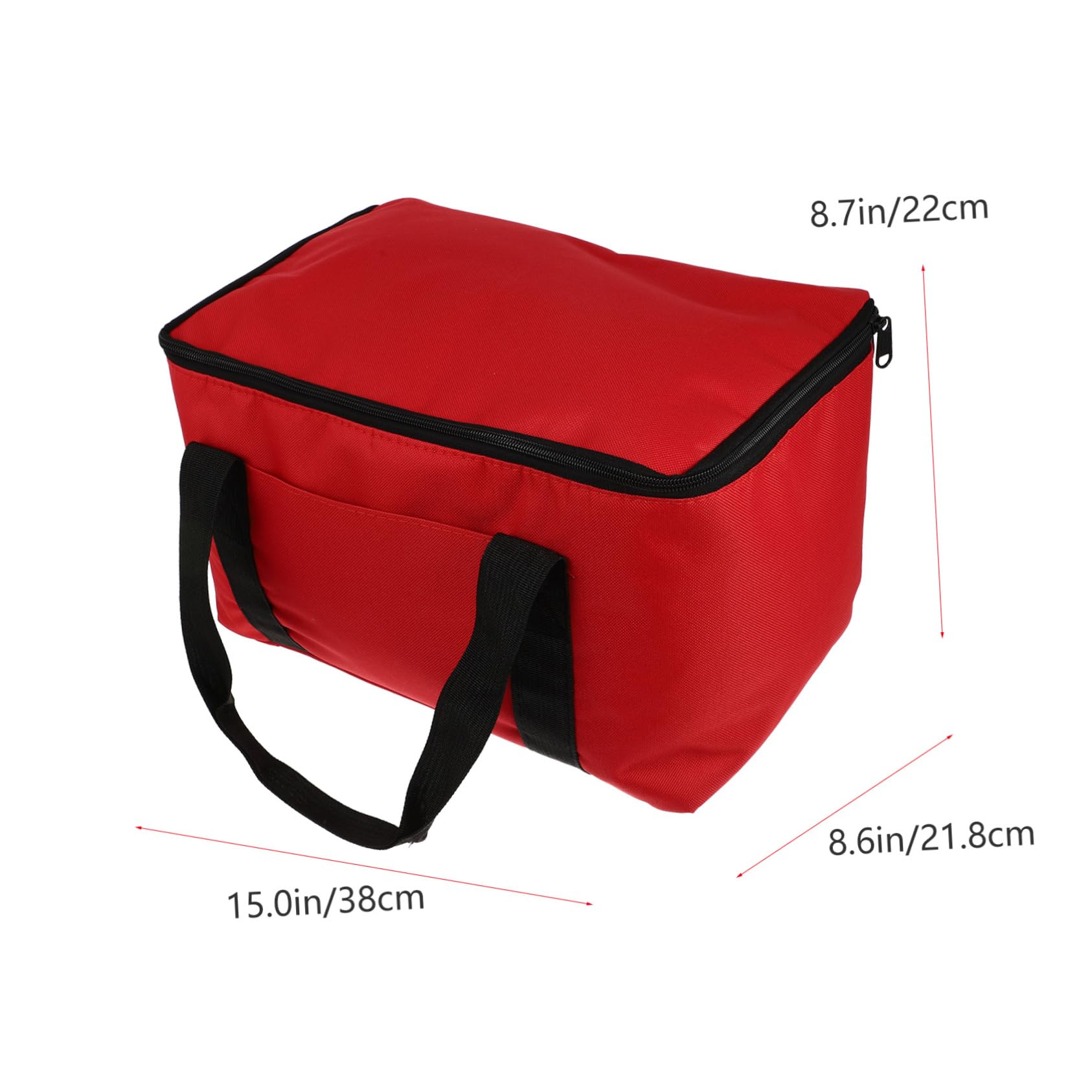 Unomor Portable Insulated Food Bag Thermal Pizza and Cake Packing Carrier for Picnics Outdoor Activities and Catering Keep Meals Hot Cold During Transportation