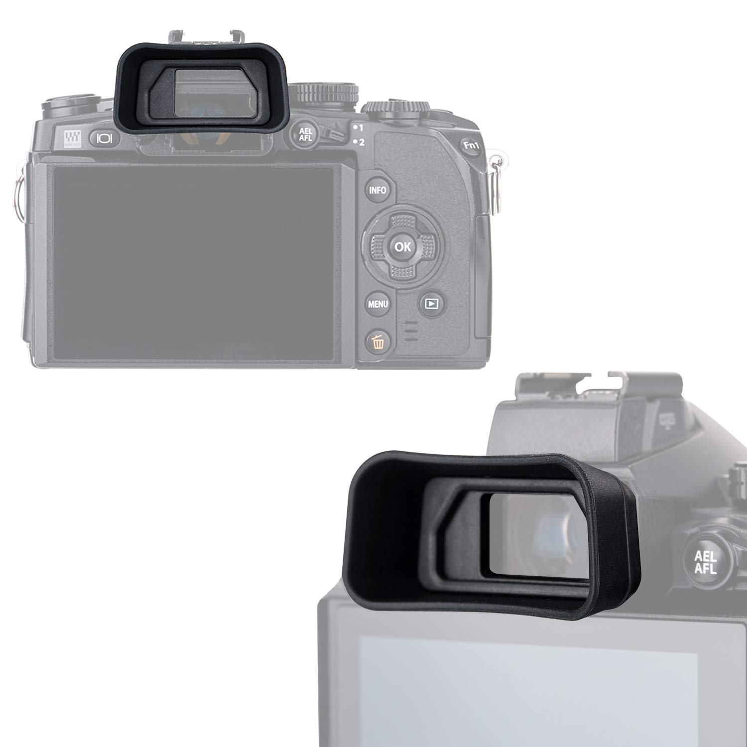 その他 em0130emi Amazon.com : JJC KIWIFOTOS Ergonomic Long Camera Eyecup for