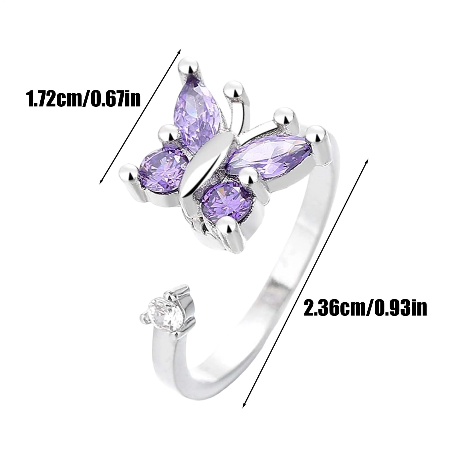 Anillos antiestrés Ajustables | Giratorio calmante para el Dedo, Accesorio para aliviar el estrés para Hombres y Mujeres, Oficina, Aula, Viajes, Trabajo, reuniones, Ideal para cumpleaños, día
