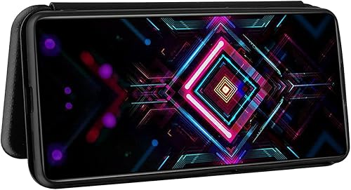 Miniatura 2 de Funda compatible con Xiaomi Redmi K40 Gaming de fibra de carbono con tapa de protección completa, funda de fibra de carbono PU + TPU híbrida a