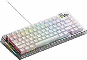 Amazon.co.jp: Glorious GMMK 3 PRO 75% Prebuilt Wired Silver