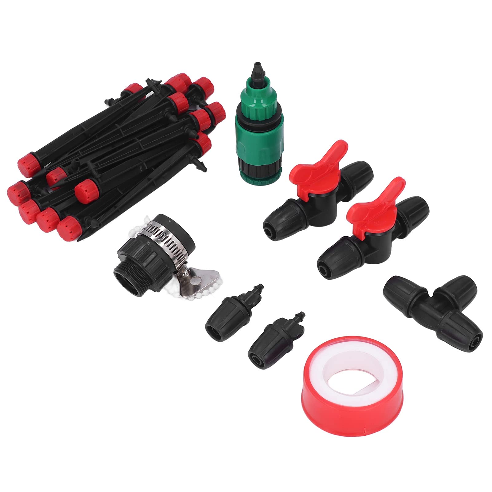 Set di irrigazione a goccia, di irrigazione da giardino con tubo di distribuzione 8/12 4/7 per prato