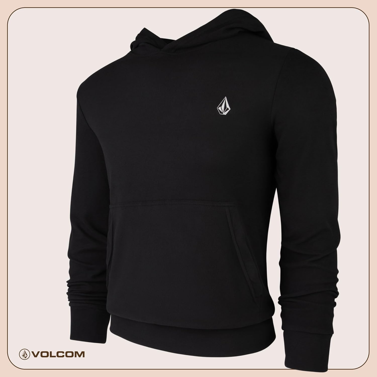 Volcom Men's Regular Fit Super Soft Fleece Lightweight Pullover Hooded Sweatshirt - Image 6