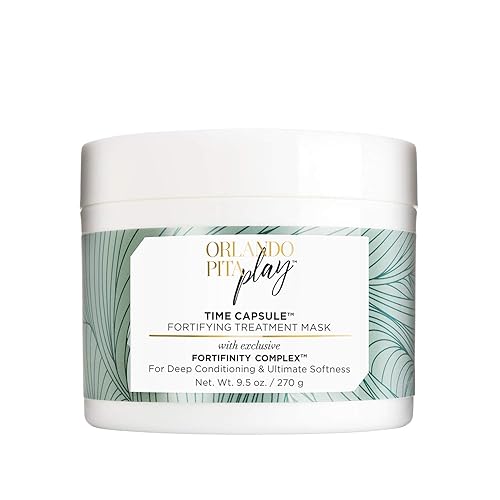 ORLANDO PITA PLAY Time Capsule - Máscara de tratamiento fortificante exclusivo, complejo de fortifinidad, para un acondicionamiento profundo y la