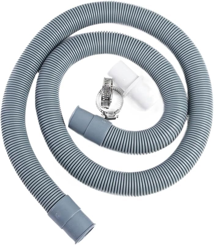 Manguera de drenaje para lavadora, kit de tubo de extensión de manguera de desagüe para lavavajillas (1 m)