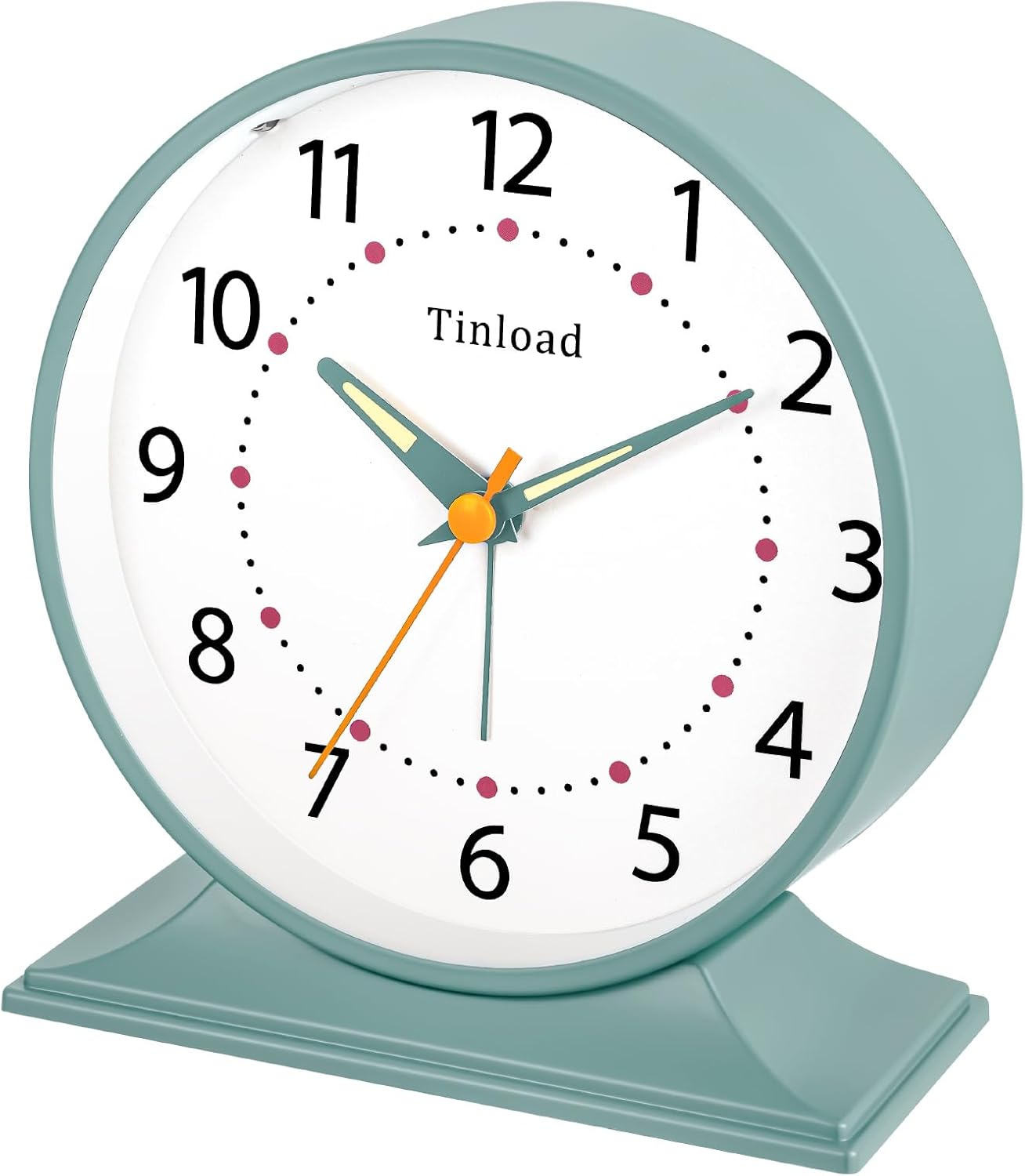 Wake Up in Style: Review of the 4.5" Antique Retro Analog Alarm Clock in Green