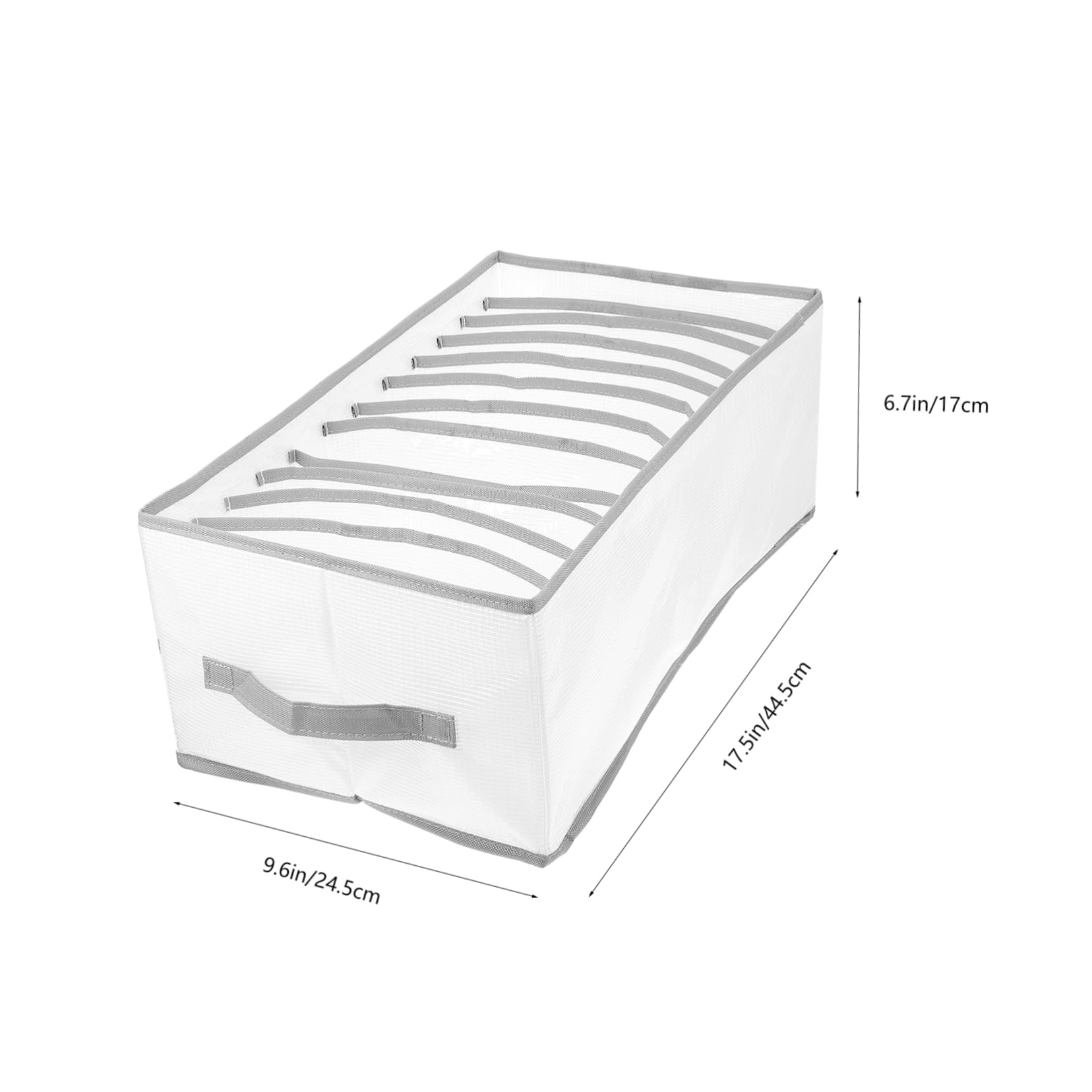 3pezzi Organizer Vestiti Scomparti Contenitore Pieghevole Per Armadio Scatola Per Riporre Abiti e Oggetti in Casa e Camera Da Letto Resistente e Lavabile