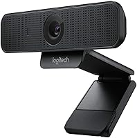 Vista 4 de Logitech Cámara web empresarial C925e, video HD 1080p/30fps, corrección de luz, enfoque automático, audio claro, obturador de privacidad, funciona