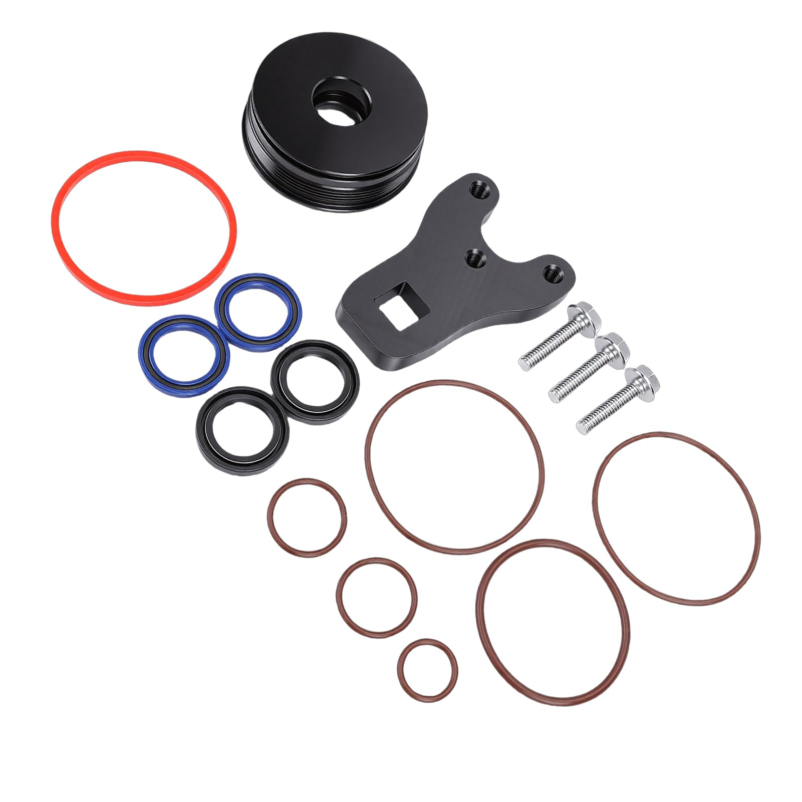 Kit guarnizioni di riparazione pistone assetto 5008985 Kit guarnizioni pistone assetto inclinazione di ricambio per Evinrude E-Tec 60HO 75 90 90HO 115 e 130 cavalli