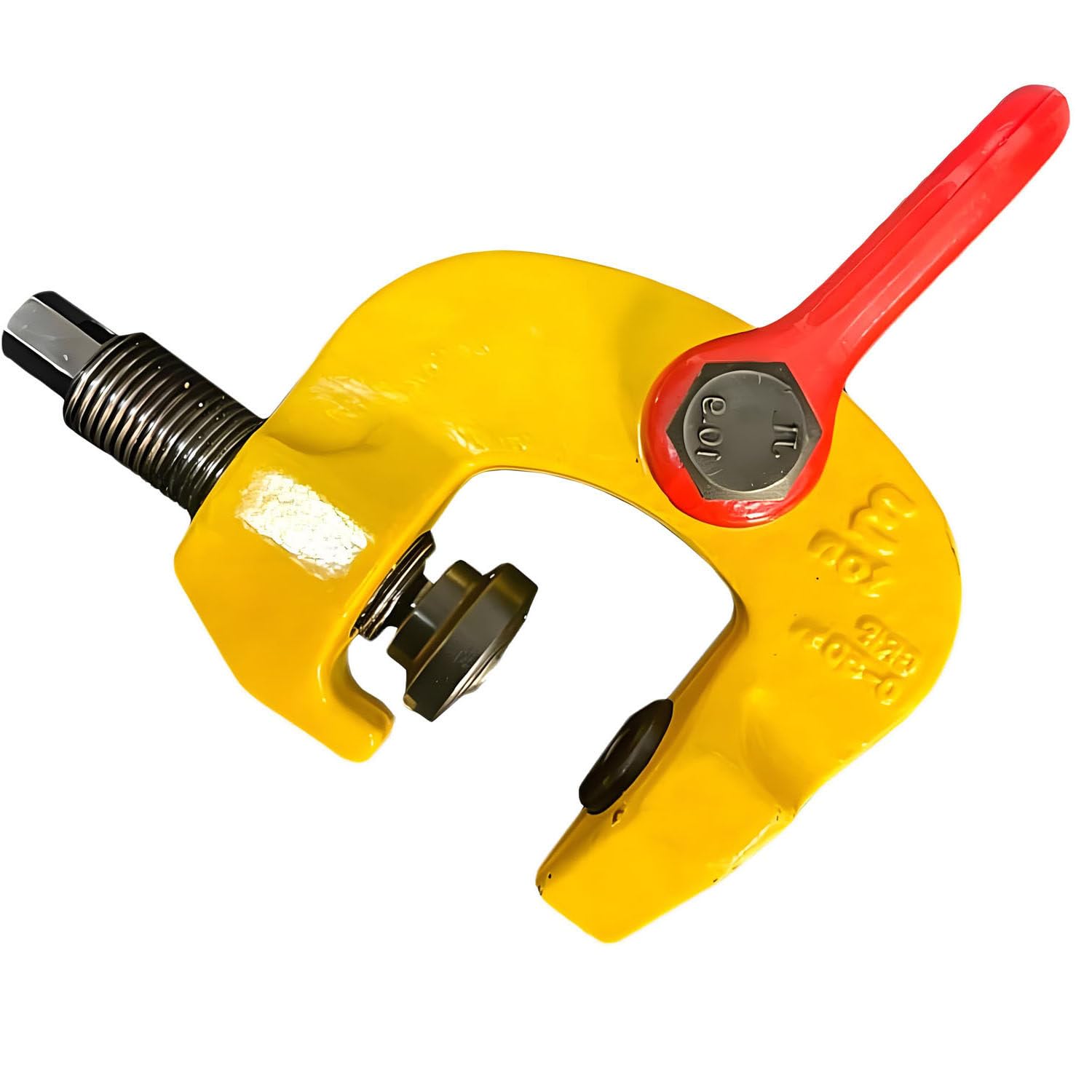 AiODiO 1.5T 3T Hoisting Lifting Clamp,Screw Adjust Steel Plate Clamp, Portable Lightweight Body, Heavy Duty Performance for Daily Hoisting Tasks 1.5t