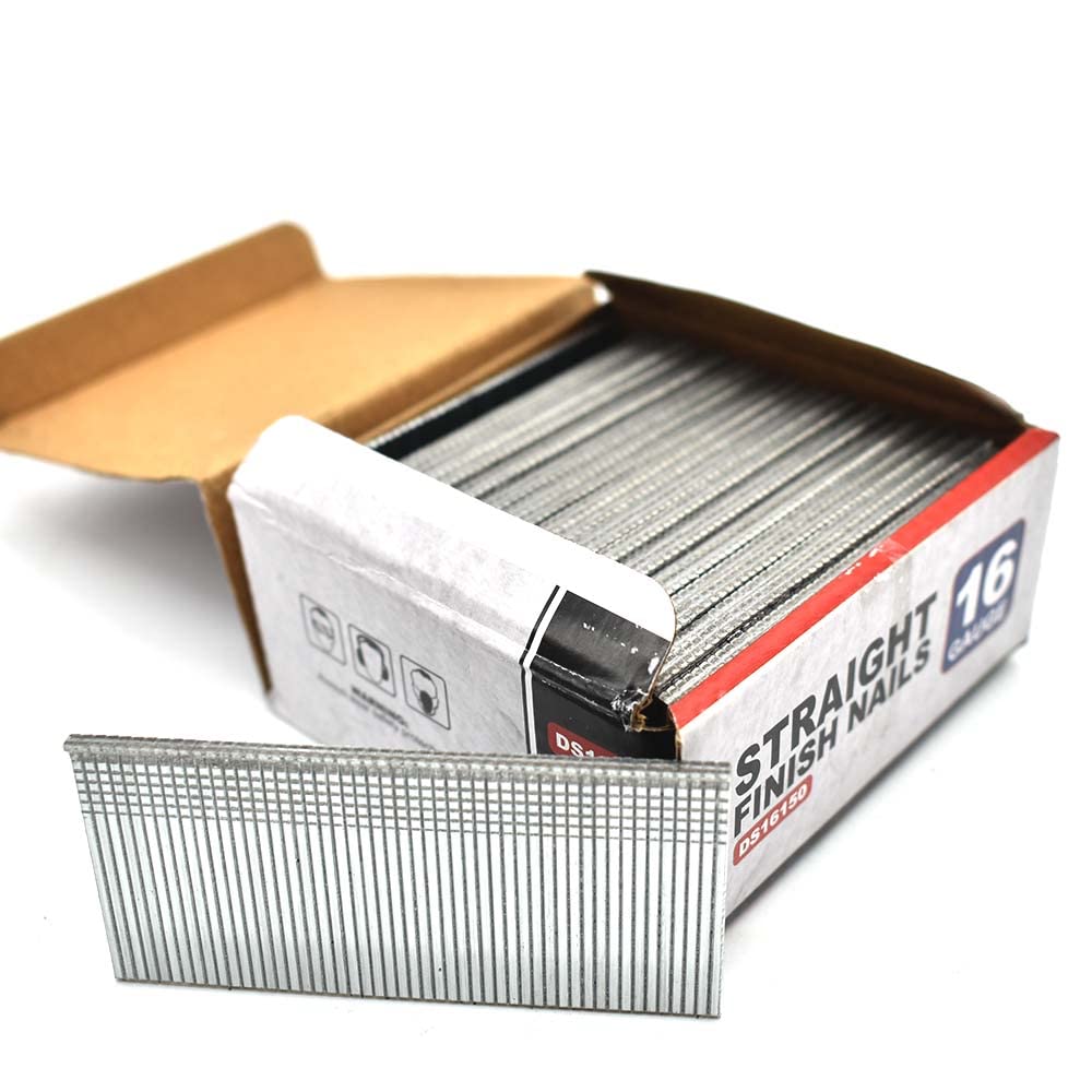 Clous de finition droits 4,5 cm Air Locker DS16175 calibre 16 pour clouteuse pneumatique