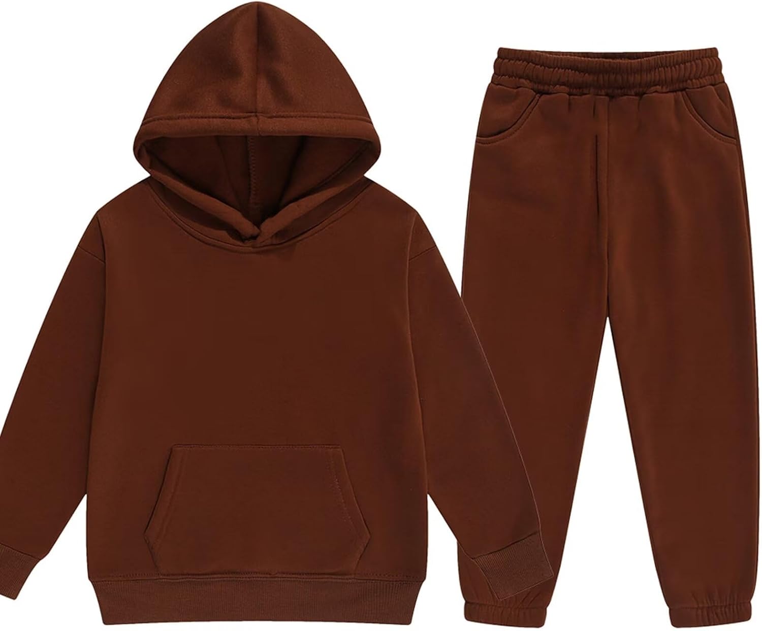 DHSPKN Girls Boys 2 Piece Tracksuit Athletic Sweatsuits Sets Hooded Sweatshirt and Jogger Sweatpants Clothing Sets for Kids DHSPKN Girls Boys 2 Piece Tracksuit Athletic Sweatsuits Sets Hooded Sweatshirt and Jogger Sweatpants Clothing Sets for Kids