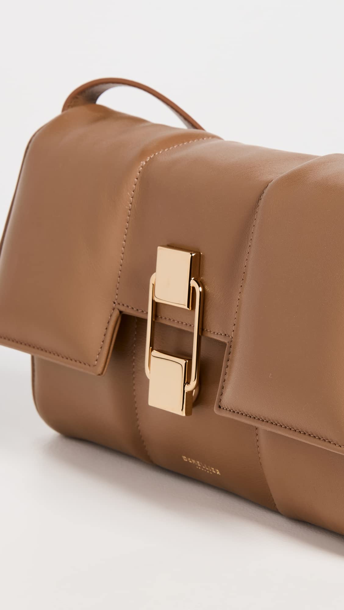 DeMellier Women's Midi Alexandria Bag, Deep Toffee, Bro B2B - Main Image