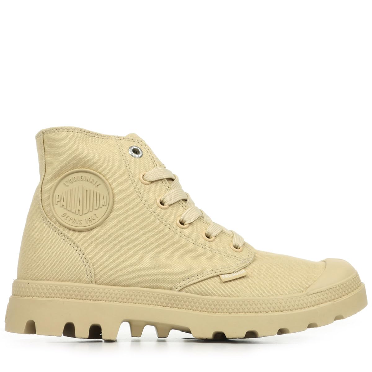 Palladium Monochrome beige ankle boots, Desert, 8 UK