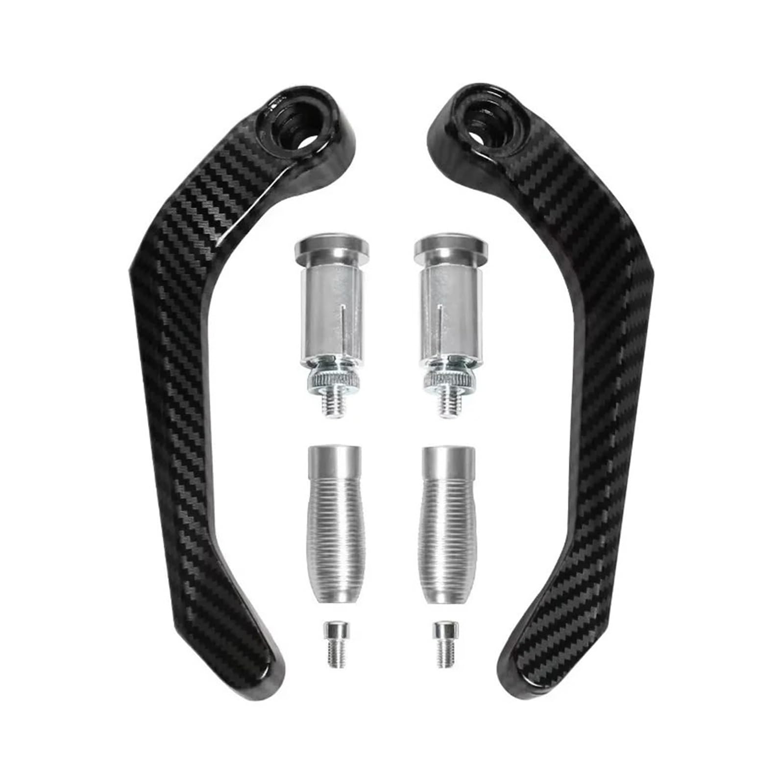 Mreqning Silver Motorcycle Lever Guard Universal Cnc Aluminum Alloy Motorcycle Accessories Handlebar Bow Grips Brake Clutch Levers Modification Protective.