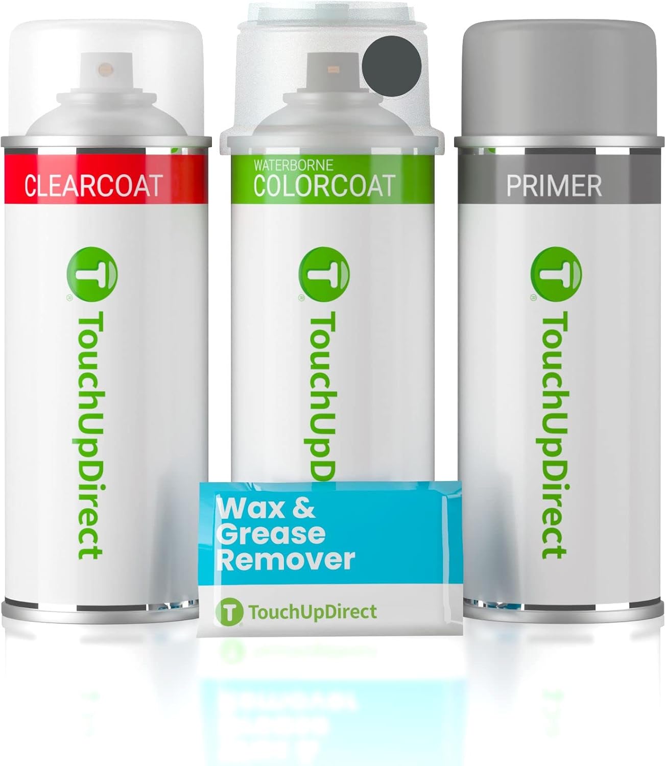 TouchUpDirect A5G Amazon Gray Compatible with Hyundai Exact Match Touch Up Paint Aerosol - Preferred Kit