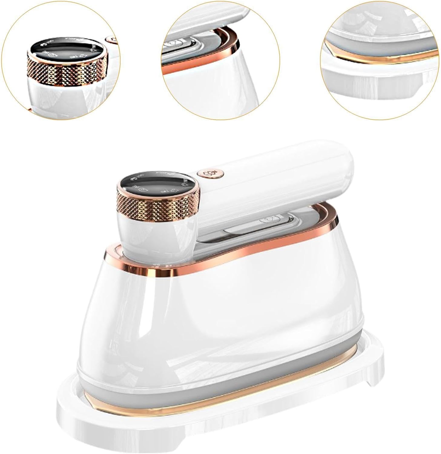 Travel Iron, Portable Ironing Machine, 1200W 180ml Water Tank Fast Heating Mini Steamer Handheld Steamer Iron for Fiber Nylon