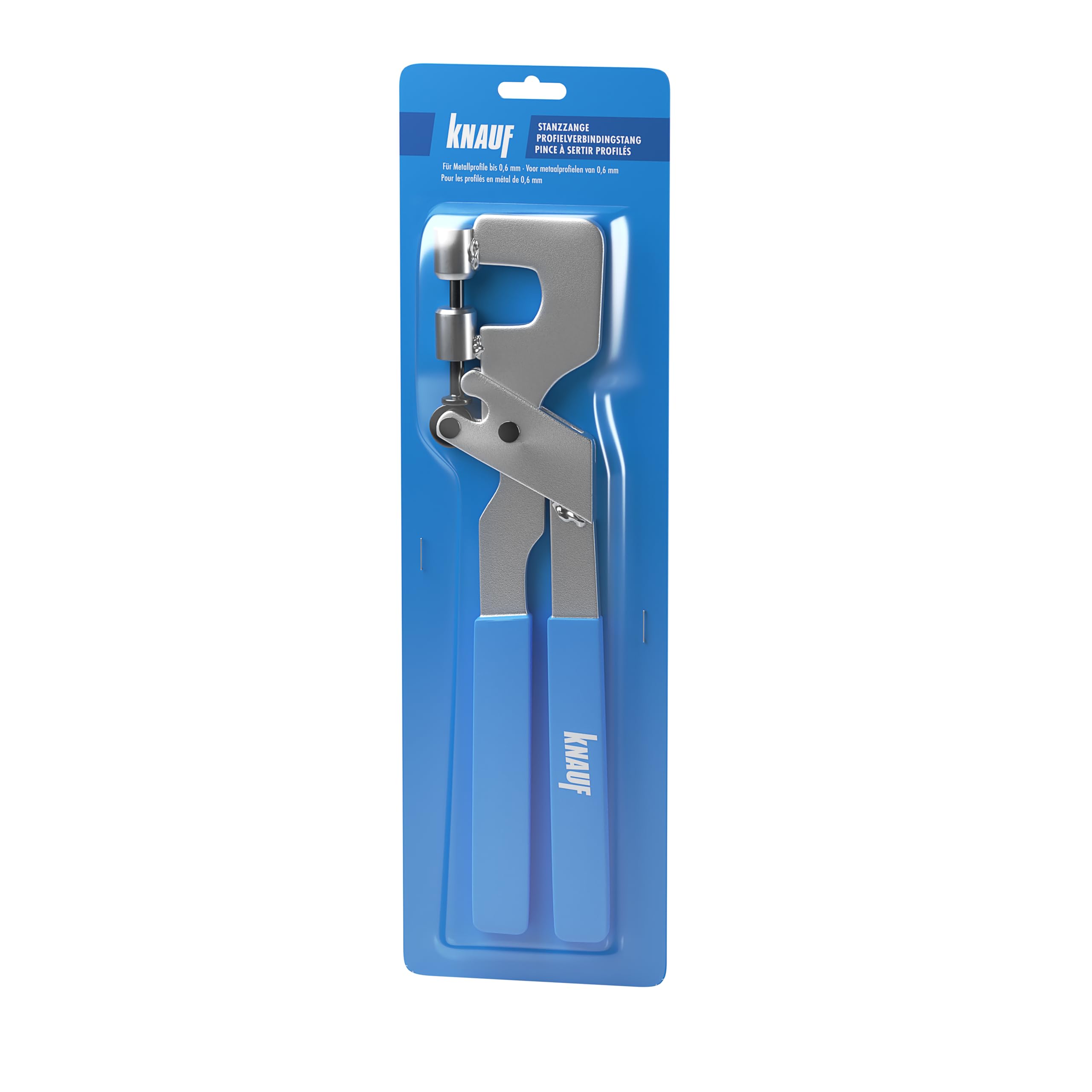 Pomello 4003982055521 Stanz verkrimpen di profili in metallo con timbro, krimp Pinza intercambiabile con Stopper tra le maniglie