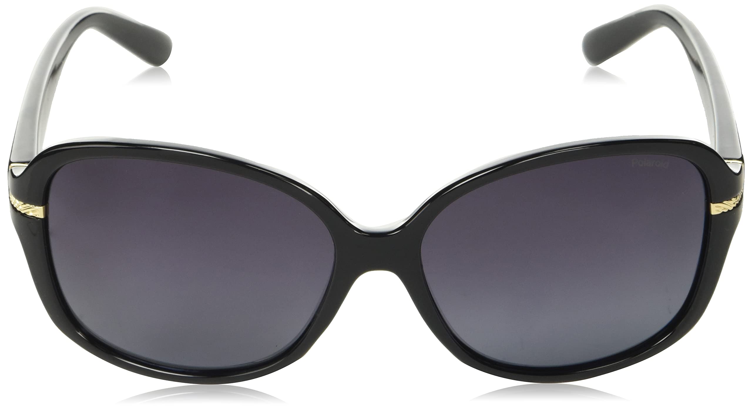 Polaroid Damskie okulary przeciwsłoneczne, czarny, 58