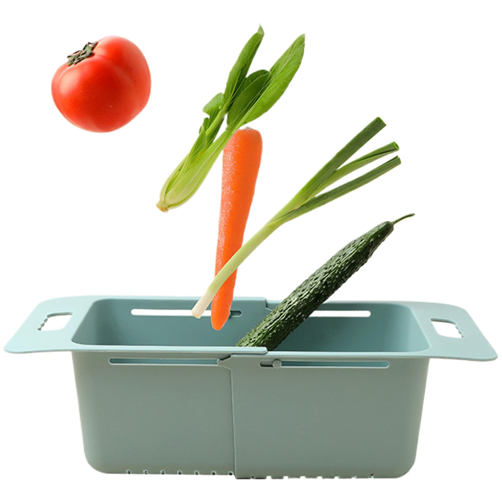 Passoire sur l'évier panier à légumes extensible pour cuisine moderne