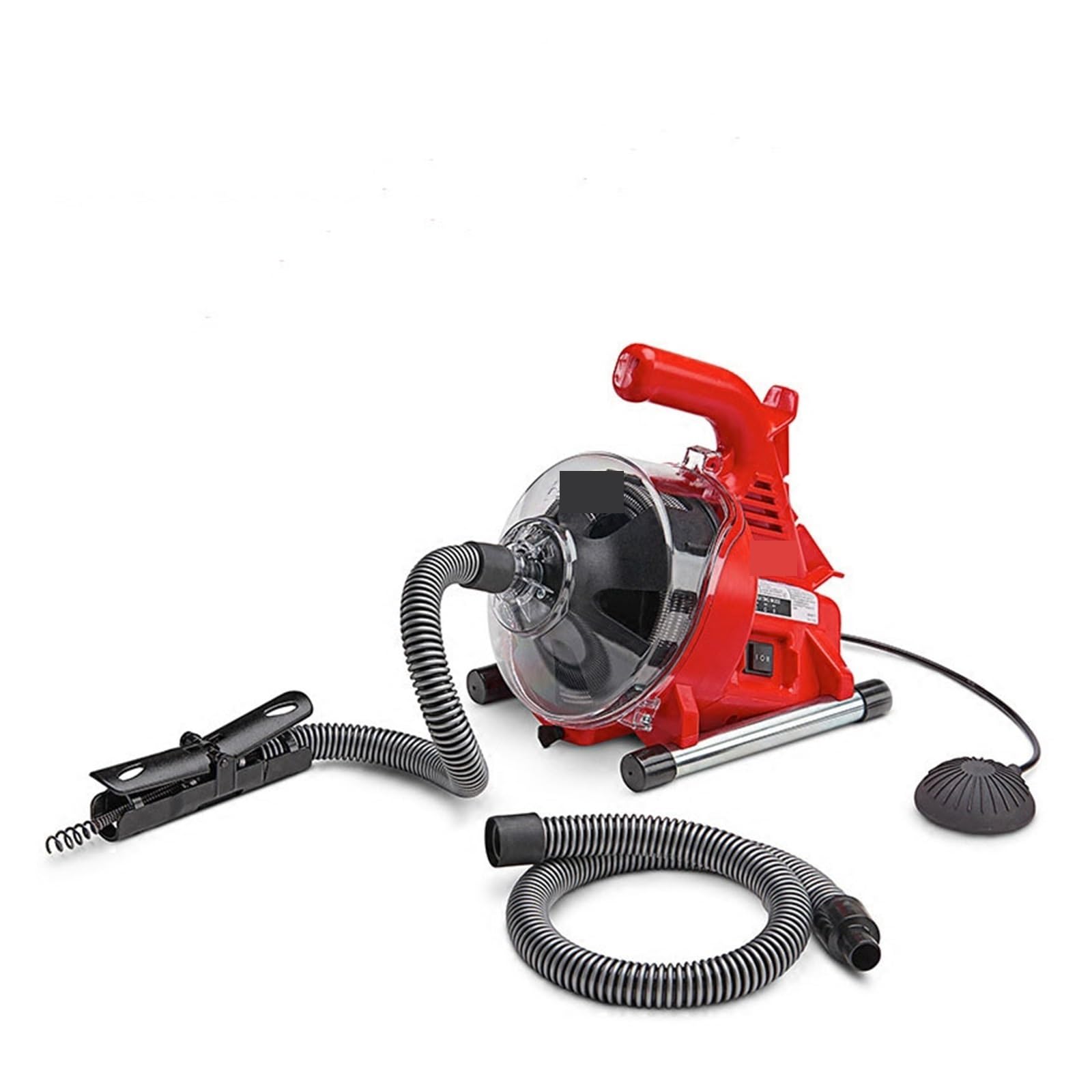 Electric Sewer Pipe Dredging Machine Toilet Kitchen 19-28MM Pipe Cleaning Machine Pipe Dredger Drain Cleaner 120W
