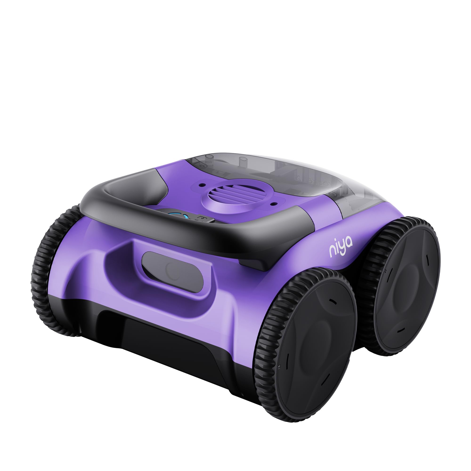 Niya Sonar F2 Robot Aspirateur de Piscine sans Fil par Les créateurs de Dolphin - Nettoyage Fond Uniquement, Durée de Cycle 1h30, pour piscines Hors-Sol et enterrées, jusqu'à 8 mètres