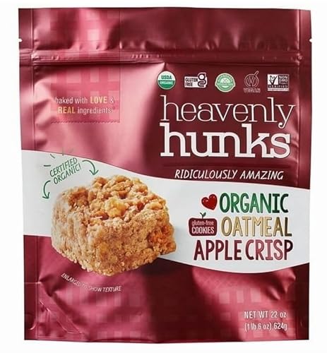 Heavenly's Hunks Organic Oatmeal Apple Crisp Cookies – Gluten-Free &