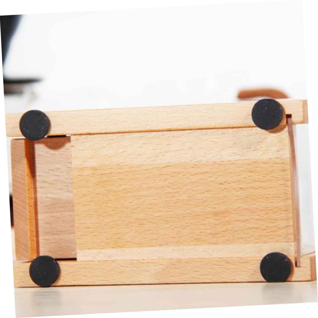 Gadpiparty Coffee Filter Holder and Dispenser Rack for Conical Filter Papers Stylish Storage Stand for Notes and Napkins for Home Office and Cafes