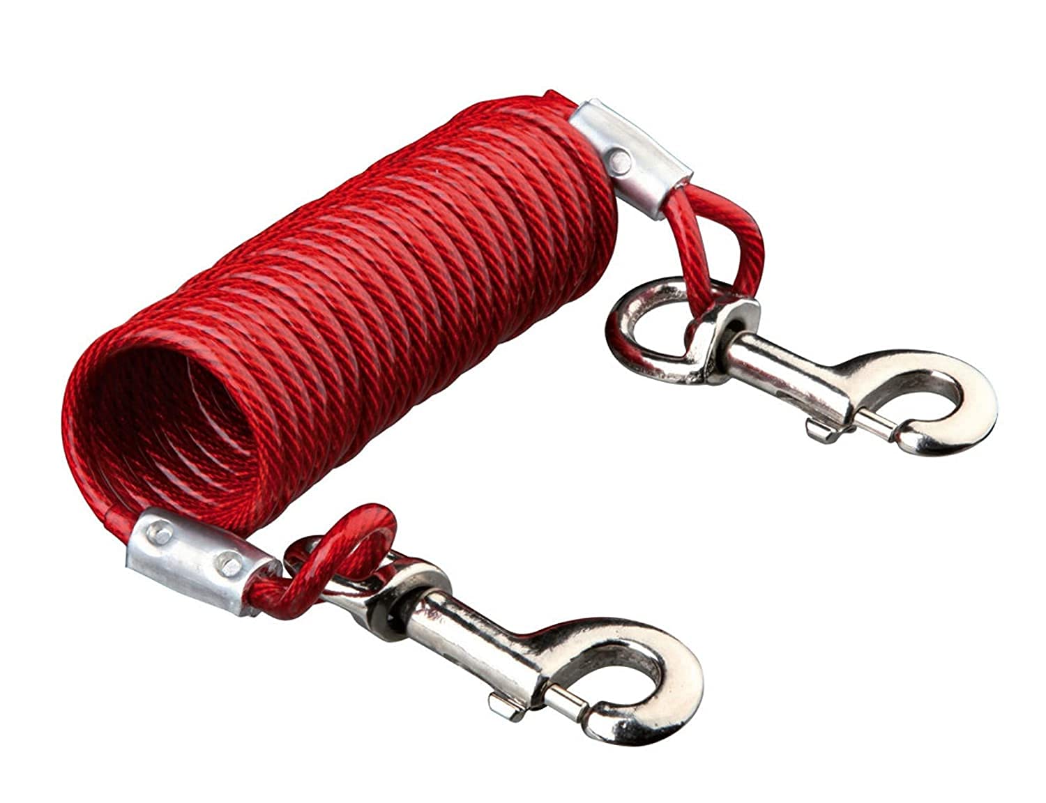 Pet Town Heavyweight Tie-Out Cable Training Leash, 12 Ft Long Coiled Cable Dog Leash Dog 120Lbs (Colour May Vary) (B0943YJXKC) Amazon Price History, Amazon Price Tracker