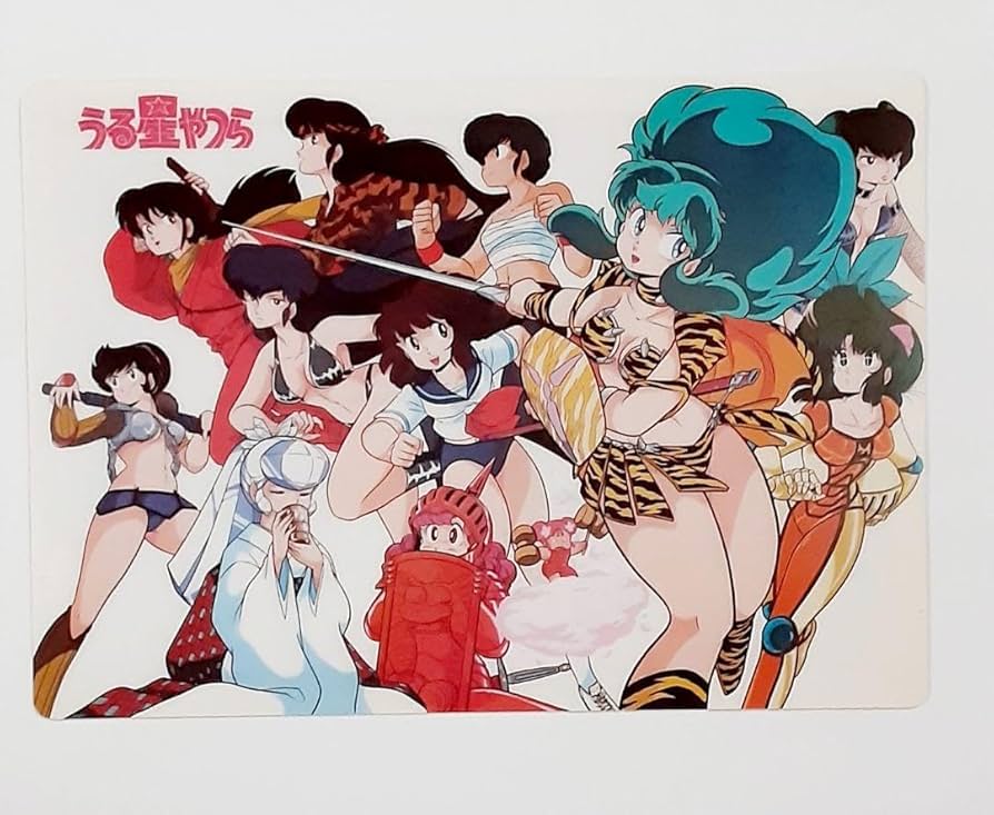 下敷き うる星やつら ドリームハンターなど色々 うる星やつら ミニ下敷き