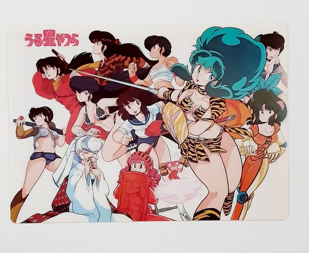 Amazon.co.jp: うる星 やつら 下敷 女軍 ラム しのぶ ラン 高橋留美子