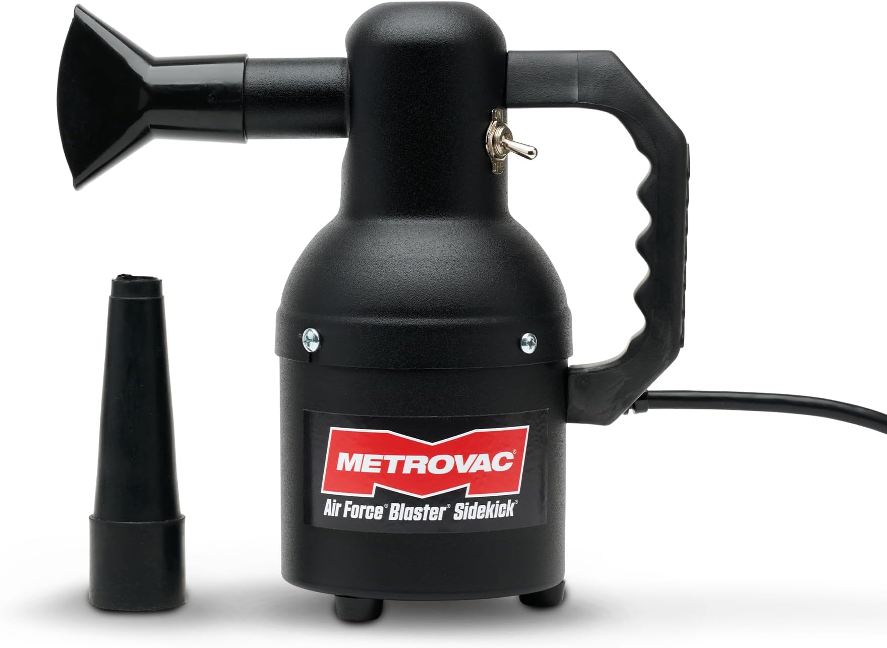 Metrovac Sidekick SK-1 Motorcycle & Car Dryer and Air Force Blaster Sidekick with 12 Foot Cord and Matte Finish for Profesional Motorcycle Detailing, Made in the USA