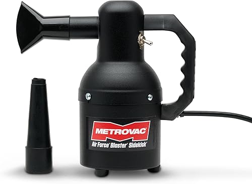 Miniatura 7 de MetroVac Air Force Blaster Sidekick - Secador de aire para vehículo pequeño o motocicleta Metro Vacuum fabricado en Estados Unidos