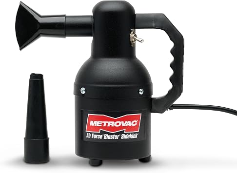 Metrovac Sidekick SK-1 Motorcycle & Car Dryer and Air Force Blaster Sidekick with 12 Foot Cord and Matte Finish for Profesional Motorcycle Detailing, Made in the USA