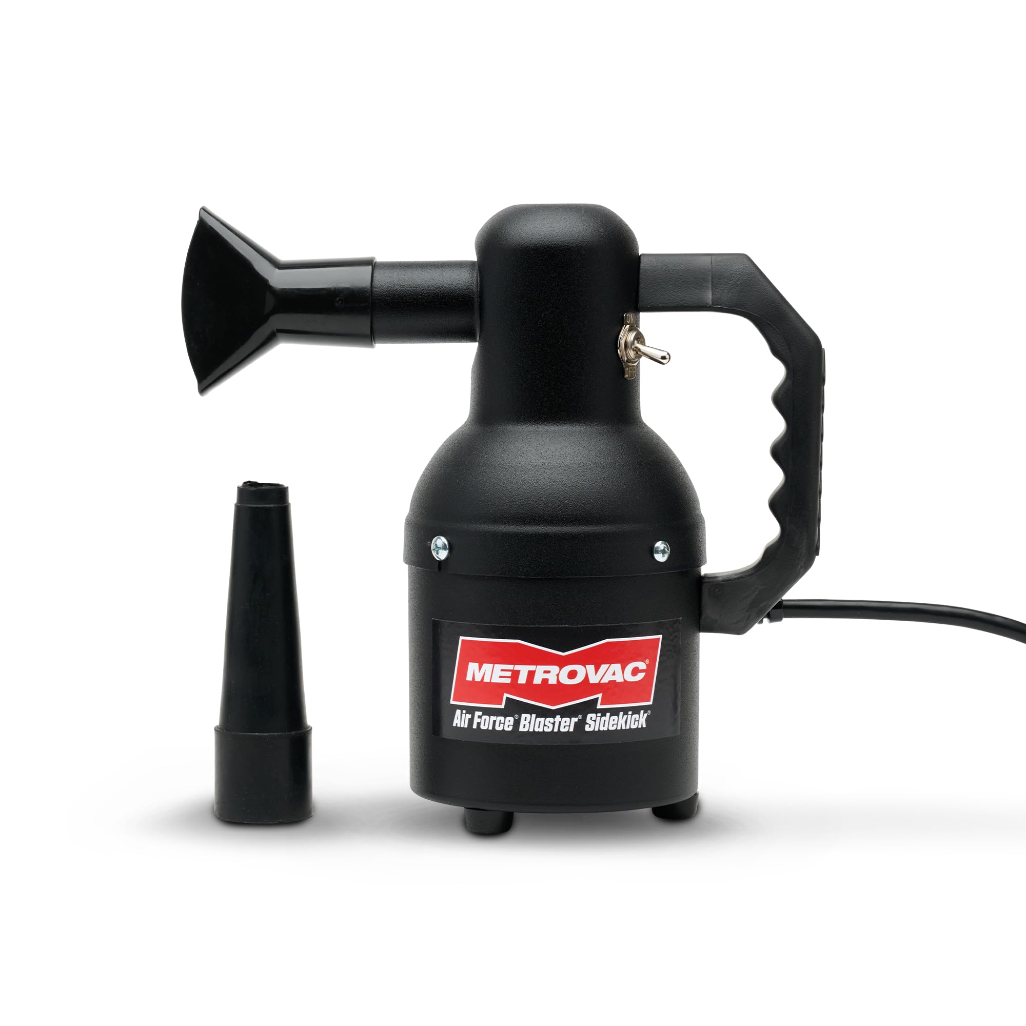 Metrovac Sidekick SK-1 Motorcycle Dryer and Air Force Blaster Sidekick with 12 Foot Cord and Matte Finish for Profesional Motorcycle Detailing, Made in the USA