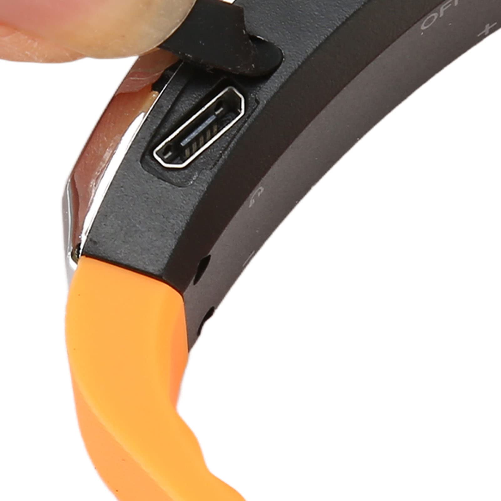 Reloj Grabador, Reloj de Pulsera Grabador Activado por Voz con Reducción de Ruido, Capacidad de Grabación de 20 Horas, Tiempo de Batería de 720 Días, para Clase de Reunión de (Naranja)